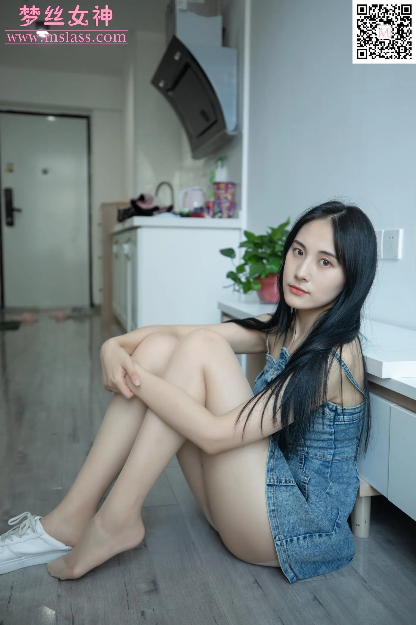 [MSLASS梦丝女神] 2020.06.27 NO.116 小允儿 牛仔连衣裙 [62P]插图6
